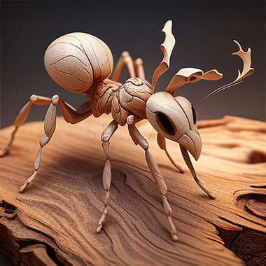 3D модель Myrmica boltoni (STL)